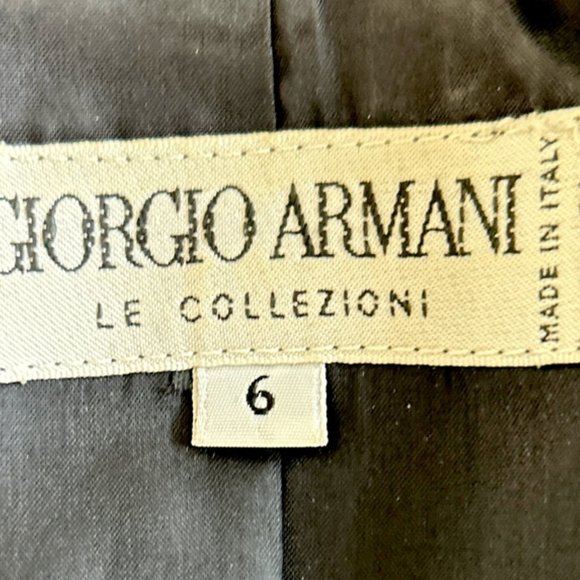 Vintage Giorgio Armani Double Breasted Pant Suit early '90's - Size 6 - Designer - Picture 6 of 10